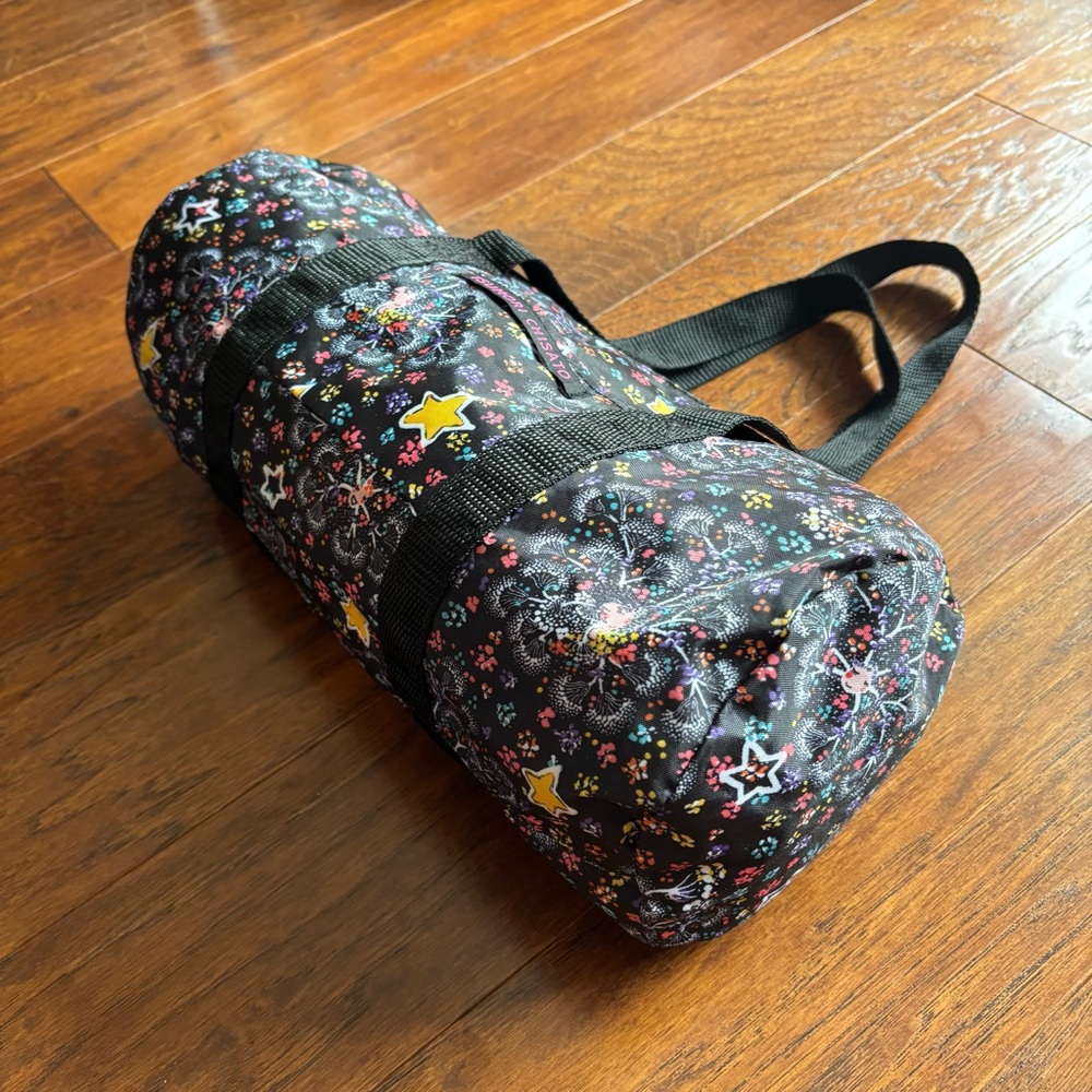 Tsumori Chisato Black Duffle Bag Floral Star Pattern | J-Fashion/Decora - Picture 4 of 8
